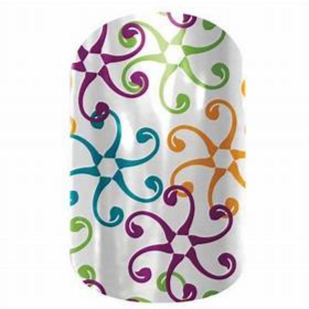 Jamberry Nail Wraps - Vibrant Pinwheet